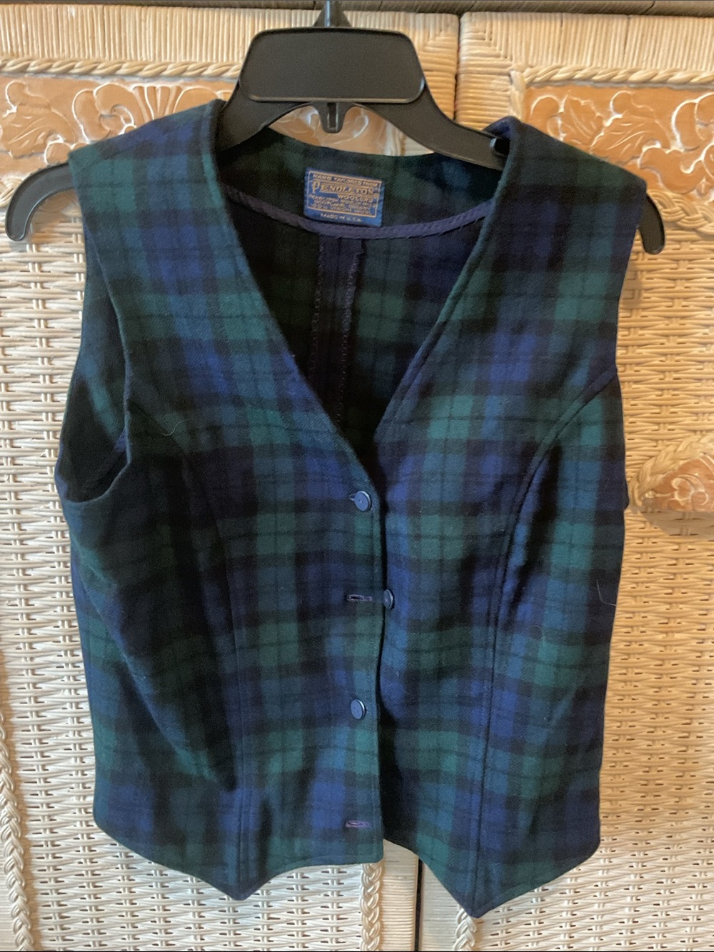 Pendleton Wool Vests EUC - Picture 5 of 8